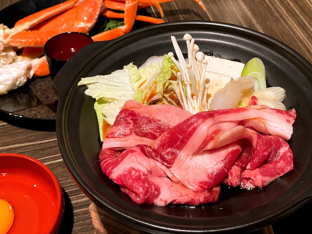 横浜ベイシェラトン「コンパス」のオーダービュッフェ|すき焼き肉