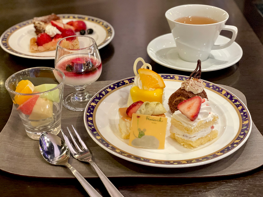 品川プリンスホテル｜ハプナのビュッフェ「デザート盛り合わせ」