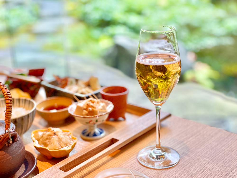 ANAインターコンチネンタルホテル東京「雲海」和スイーツビュッフェ付きランチ｜ワイン
