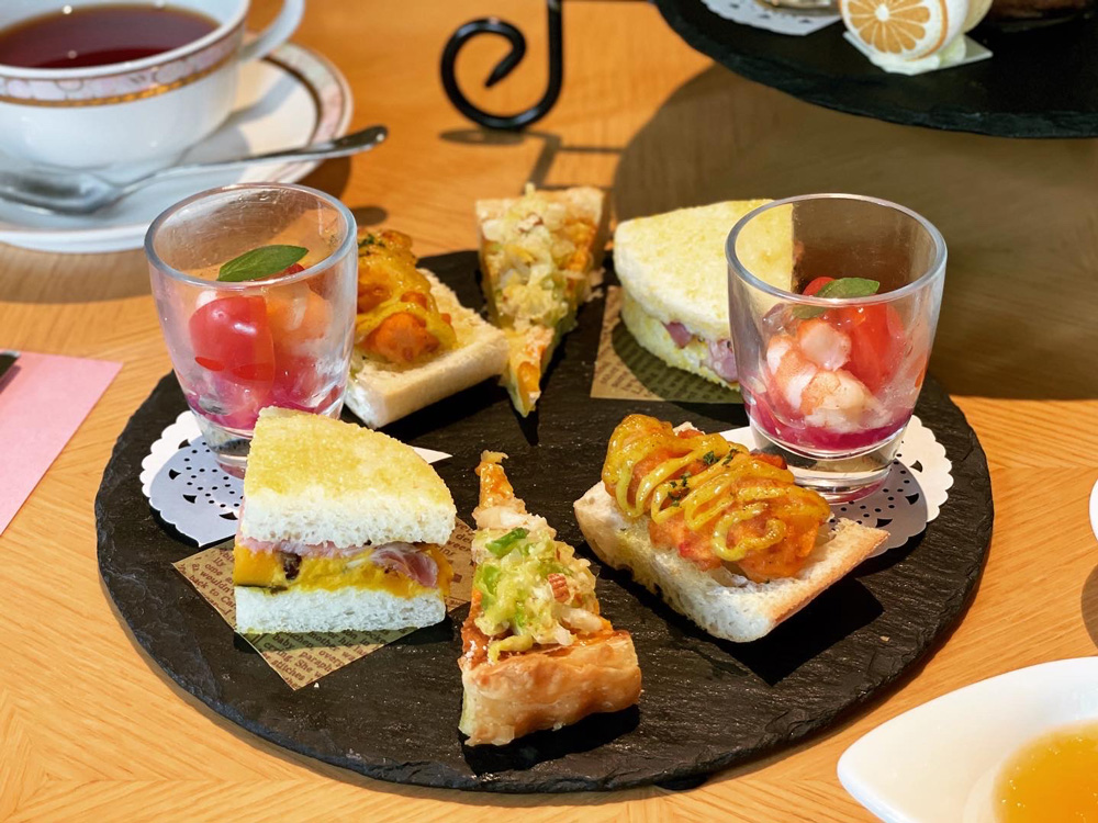 グランドプリンスホテル新高輪のアフタヌーンティー｜セイボリー