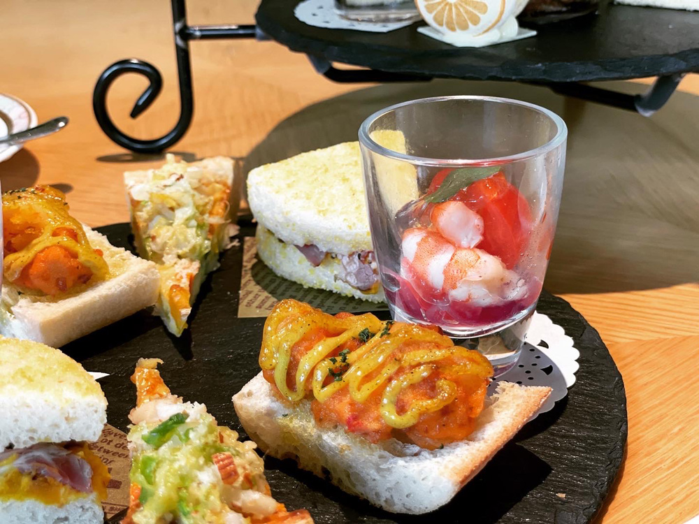 グランドプリンスホテル新高輪のアフタヌーンティー｜軽食